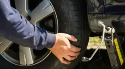 flat tire